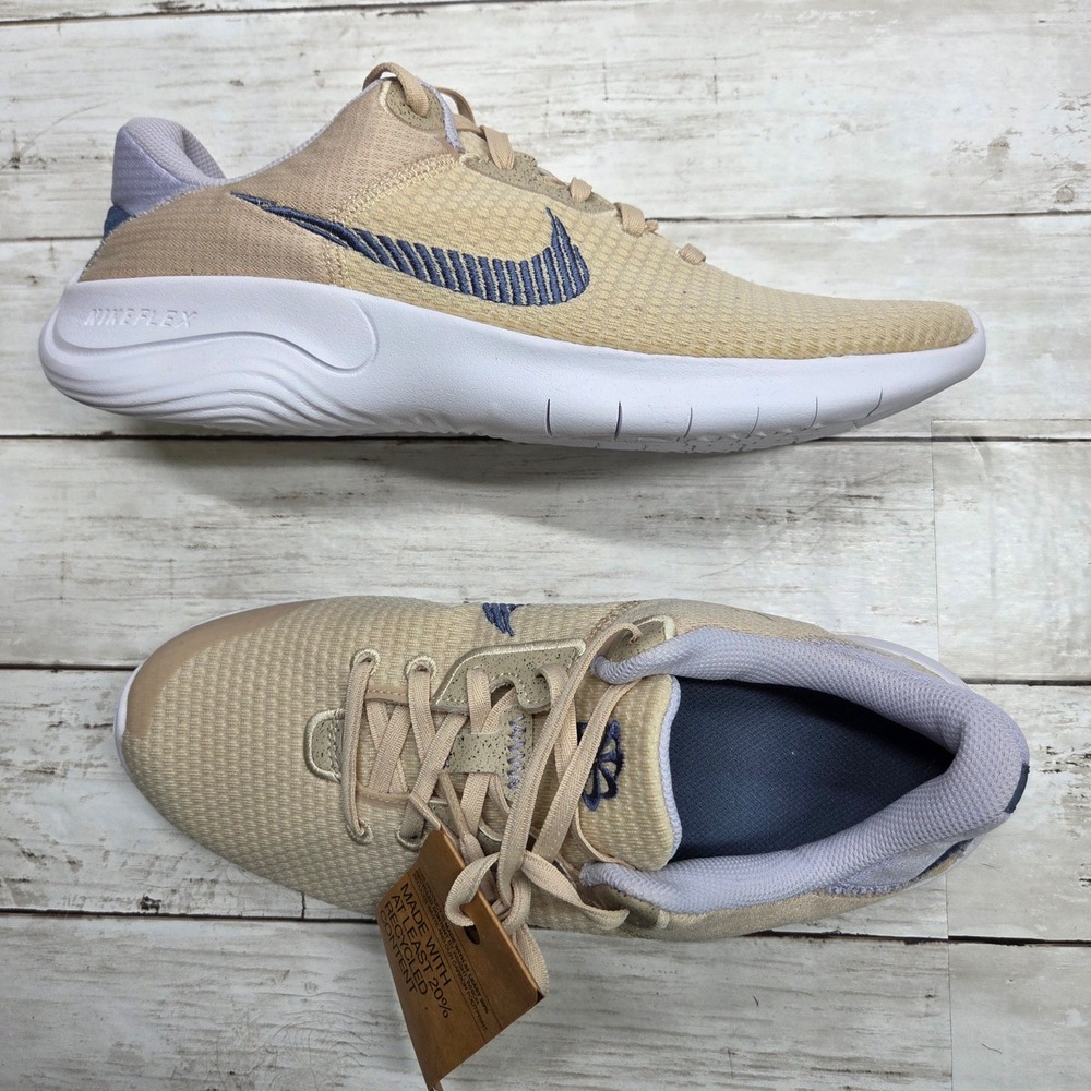 Nike Flex Experience RN 11 NN Running Shoes Womens 11.5 Sanddrift DD9283-102
